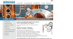 Desktop Screenshot of bitherma.de